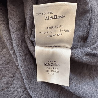 Dior Navy Oblique Towel T-Shirt