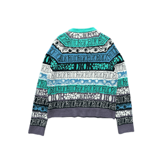 Dior Stussy Multicolor Knit Sweater
