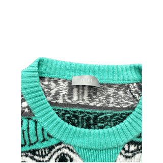 Dior Stussy Multicolor Knit Sweater