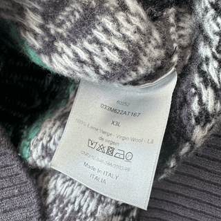 Dior Stussy Multicolor Knit Sweater