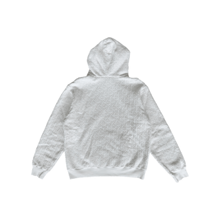 Dior White Oblique Towel Hoodie