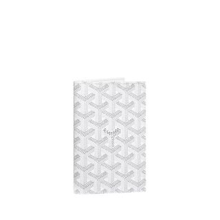 Goyard Grenelle Passport Cover White