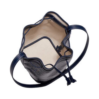 Goyard Petit Flot Bucket Bag Navy