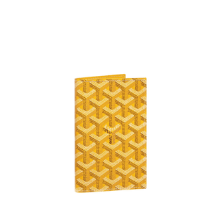 Goyard Grenelle Passport Cover Yellow