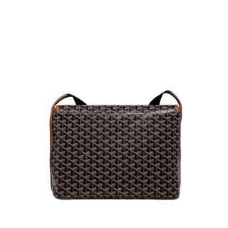 Goyard Capetien MM Messenger Bag Black Tan