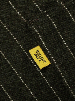 Gallery Dept Business Carpenter Flare Jeans in Olive