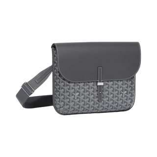Goyard Coursier Messenger Bag Grey