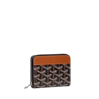 Goyard Matignon PM Wallet Black Tan