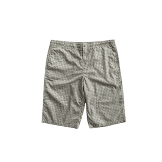 Fendi Brown & White FF Logo Swimshorts