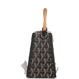 Goyard Saigon Mini Trunk Bag Black