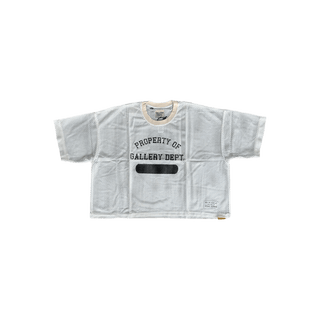 Gallery Dept White & Black Practice Mesh Jersey