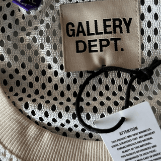 Gallery Dept White & Black Practice Mesh Jersey