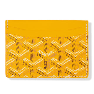 Goyard Saint Sulpice Yellow Card Holder