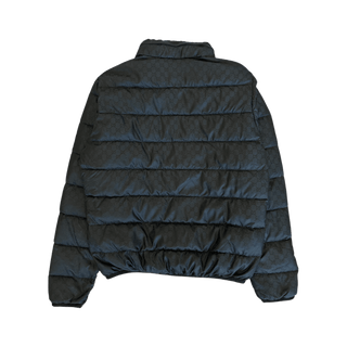 Gucci Black GG Monogram Puffer Jacket