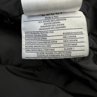 Gucci Black GG Monogram Puffer Jacket