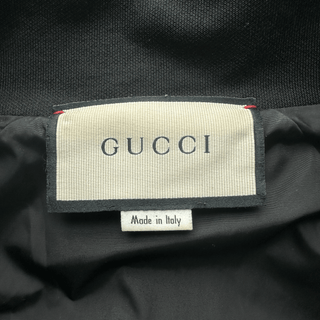 Gucci Black GG Monogram Striped Jacket