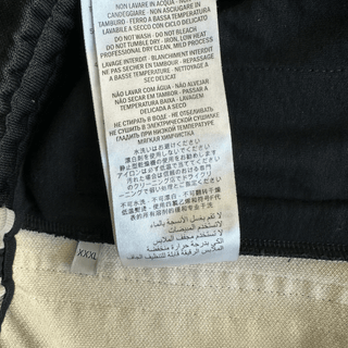 Gucci Black Monogram Striped Track Pants