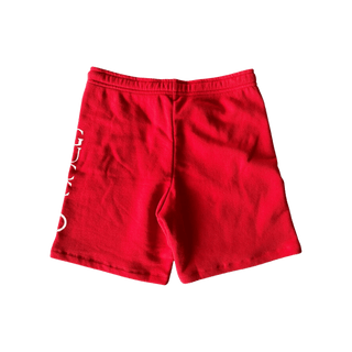 Gucci MLB Red & White San Francisco Giants Logo Shorts