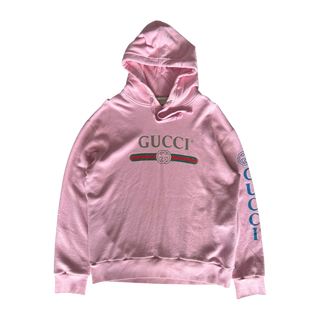 Gucci Pink Belt Logo Dragon Embroidery Hoodie