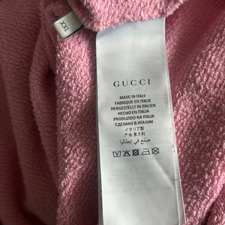Gucci Pink Belt Logo Dragon Embroidery Hoodie