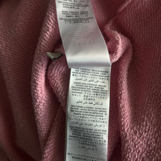 Gucci Pink Belt Logo Dragon Embroidery Hoodie