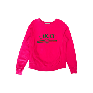 Gucci Pink Bootleg logo Sweater