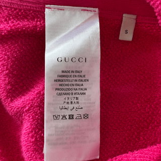 Gucci Pink Bootleg logo Sweater
