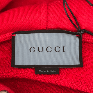 Gucci Red Sequin Blind For Love Hoodie