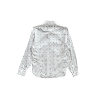 Gucci White G Logo Button Up Shirt
