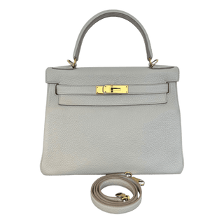Hermes Beton Togo & Gold Hardware Kelly 28