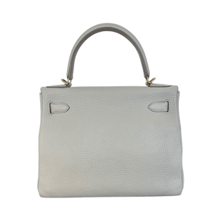 Hermes Beton Togo & Gold Hardware Kelly 28