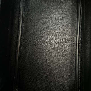 Hermes Black Lizard & Palladium Hardware Birkin 25