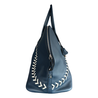 Hermes Blue Togo Baseball Bolide 45