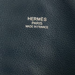 Hermes Blue Togo Baseball Bolide 45