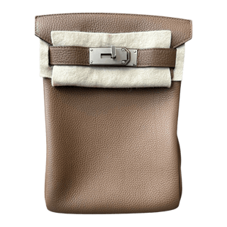 Hermes Chestnut HAC A Dos Crossbody Backpack