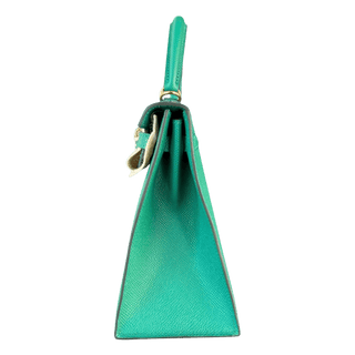 Hermes Vert Jade Epsom & Gold Hardware Kelly 28