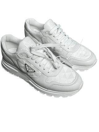 Prada Leather and Re-Nylon sneakers