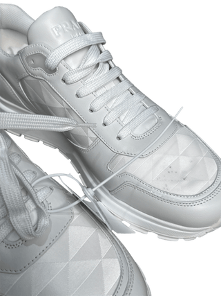 Prada Leather and Re-Nylon sneakers