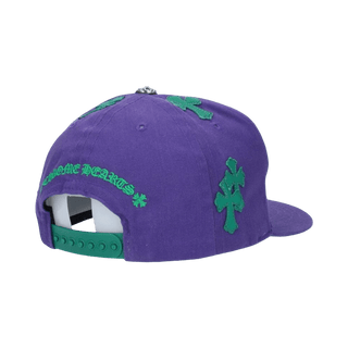 Chrome Hearts Purple Trucker Cap