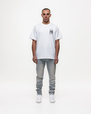 Magiri Indigo Painted Slim Jeans in Blue