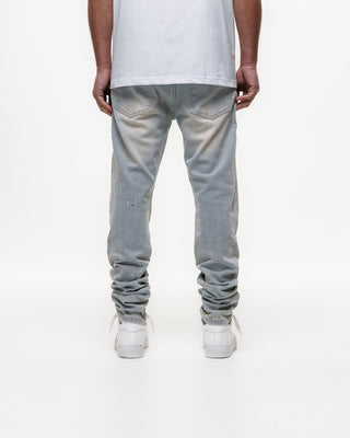 Magiri Indigo Ripped Slim Jeans in Blue