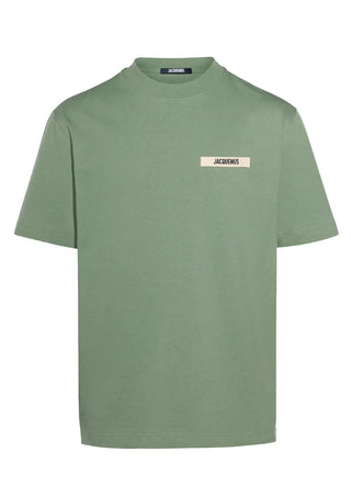 Jacquemus Le Gros Grain Logo T-Shirt Green