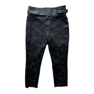 Louis Vuitton Black Camouflage Monogram Dress Pants