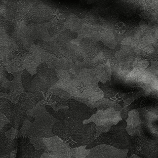 Louis Vuitton Black Camouflage Monogram Dress Pants