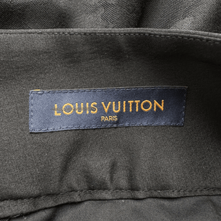 Louis Vuitton Black Camouflage Monogram Dress Pants