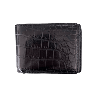Louis Vuitton Black Crocodile Bifold Wallet