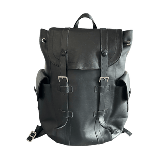 Louis Vuitton Black EPI Leather Christopher Backpack