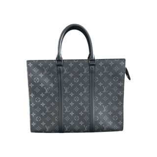 Louis Vuitton Black Monogram Eclipse Sac Plat 24H