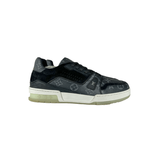 Louis Vuitton Black Monogram Eclipse Trainers