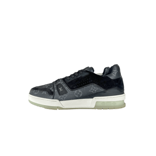 Louis Vuitton Black Monogram Eclipse Trainers